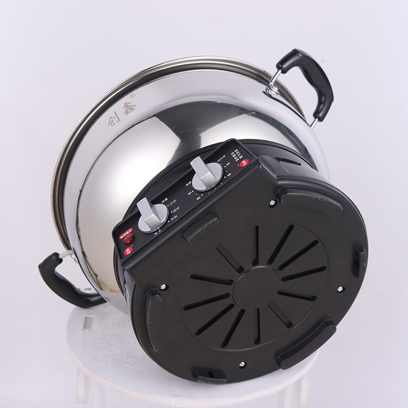 全旋钮定时电热锅
